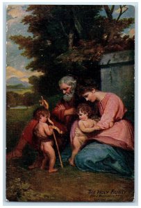 c1910 The Holy Family Sir Joshua Reynold's PRA Oilette Tuck Art Postcard