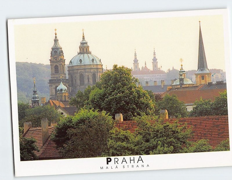 Postcard Malá Strana, Prague, Czech Republic