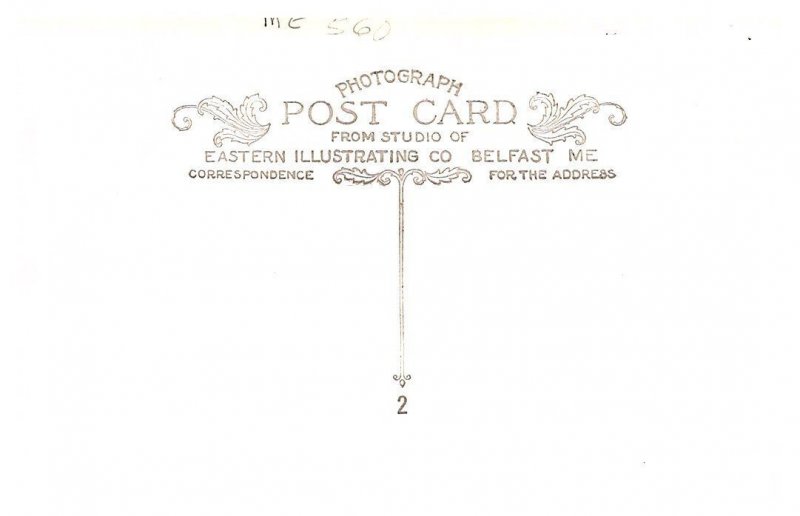 Maine  Winterport , The New Post Office RPPC