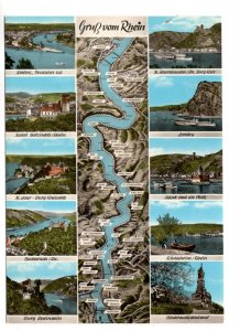 River Map, Grub vom Rhein, Germany