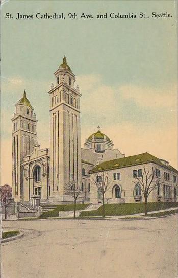 Washington Seattle St James Cathedral 1916