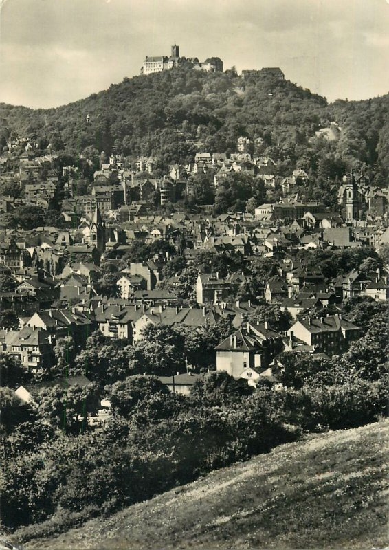 Germany Eisenach stadt aussicht Postcard