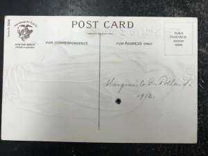 Halloween - Ellen Clapsaddle Mechanical WHITE CHILD #1 c1910 Postcard EXC COND