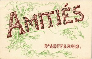 CPA Amitiés d'AUFFARGIS (246923)