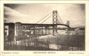 Ambassador Bridge,Windsor Ontario,Canada