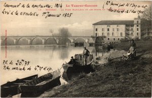 CPA MOISSAC Le Pont Napoleon et les Bords (89673)