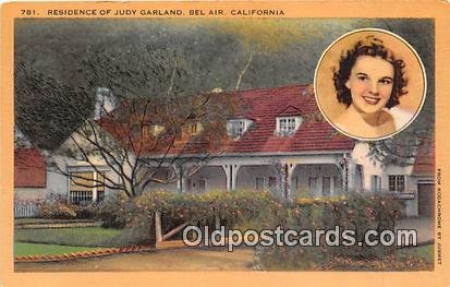 Residence of Judy Garland Bel Air, CA, USA Unused 