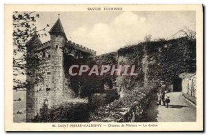 Old Postcard Chateau Miolans The dungeon Saint Pierre d'Albigny