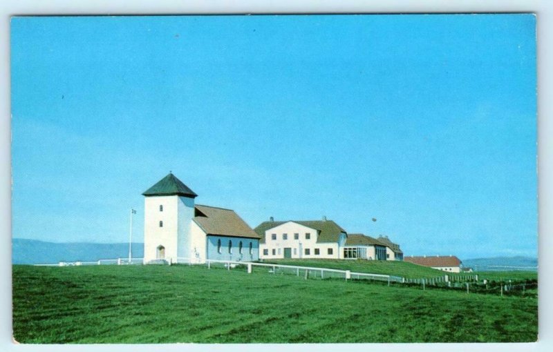 REYKJAVIK, ICELAND ~ President's Home BESSASTADHIR ca 1950s-60s Postcard