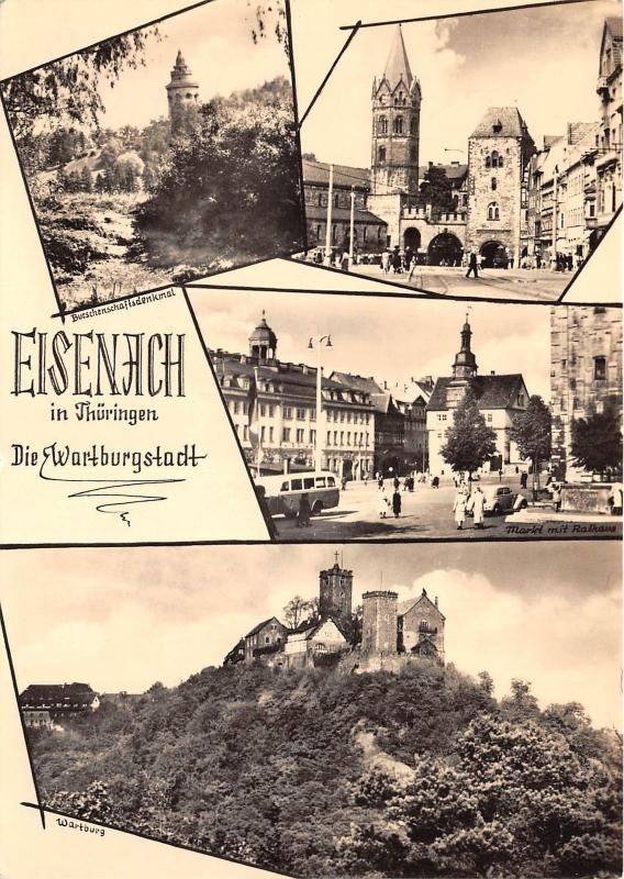 BG29200 eisenach in thuringen wartburgstadt  germany CPSM 14.5x10cm