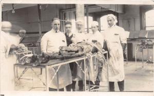 E39/ Medical Cadaver Dissection Death Students Real Photo RPPC Postcard c1910