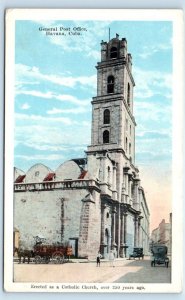 General Post Office HAVANA Cuba Postcard