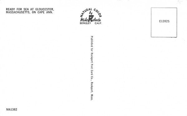 Ready for Sea in Gloucester, Massachusetts