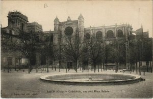 CPA auch-cathedrale vue cote place salinis (1169448)
							
							