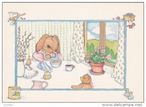 AS: A Hearty Breakfast by Susan Whited LaBelle, Doll, Teddy Bear, Potted Plan...