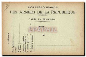 Old Postcard Army First americaines troops landed in France in June 1917