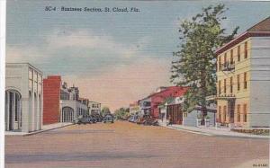 Florida St Cloud Main Street Business Section