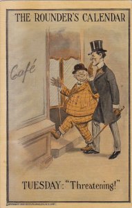 The Rounder's Calendar Tuesday Threatening