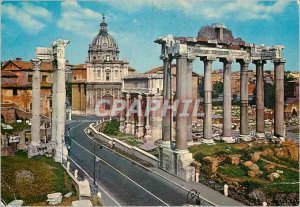 Postcard Modern Rome Roman Forum