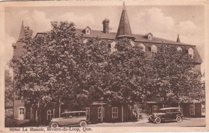 Postcard Hotel Le Manoir Riviere du Loup Quebec Canada