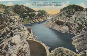 Wyoming Seminoe Dam and Lake On The North Platte River