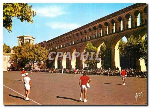 Postcard Modern Colors and Light of France in Montpellier A Regional Sport Th...