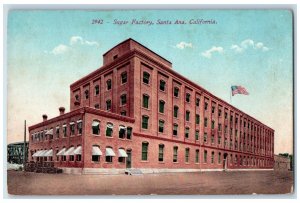 c190's Sugar Factory Exterior Scene Santa Ana California CA Unposted Postcard 