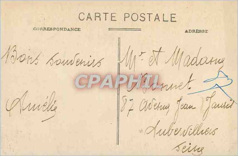 Old Postcard Plouha C N Guinea Rocks ze gal