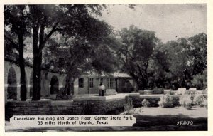 Uvalde, Texas - Concession Building & Dance Floor - Garner State Park - c1950