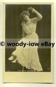 b1709 - Stage Actress - Marie Studholme - postcard