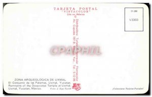Postcard Modern Mexico Uxmal Yucatan