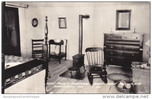 Aunt Polly's Bedroom Mark Twain Boyhood Home Hannibal Missouri Real Photo