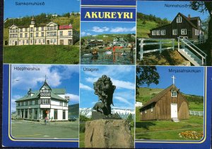 POSTCARD. ICELAND. AKUREYRI.