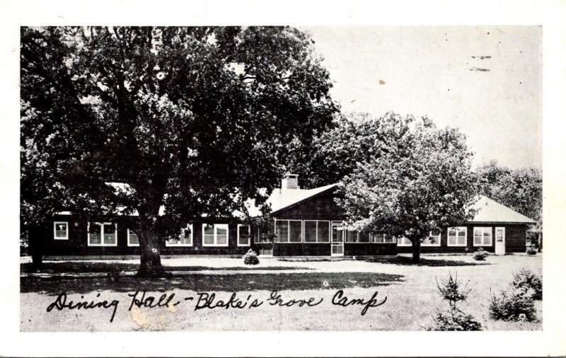 Iowa Ackley Blake's Grove Camp Dining Hall 1962 United States Iowa