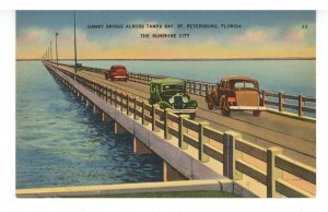 FL - St. Petersburg. Gandy Bridge Across Tampa Bay