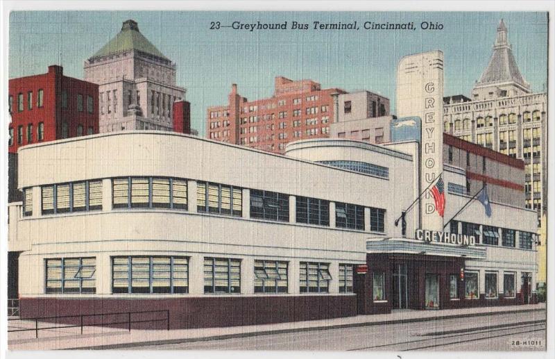 Greyhound Bus Terminal, Cincinnati OH