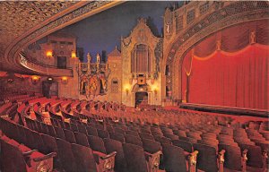 Marion Ohio 1970-80s Postcard Palace Theatre Interior Stage