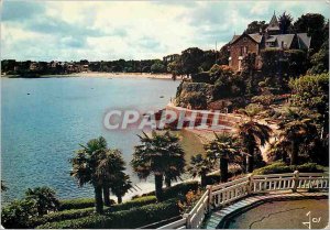 Postcard Modern Dinard (I and V) Corniche Promenade