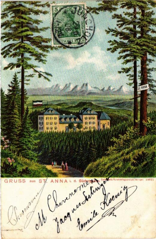 CPA AK Gruss aus St-ANNA i. d. Sudvogesen (452038)