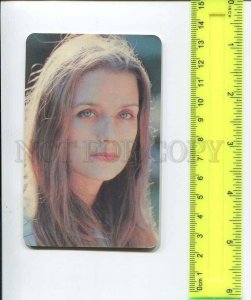 263873 USSR movie star Irina Alferova Pocket CALENDAR 1990 y 