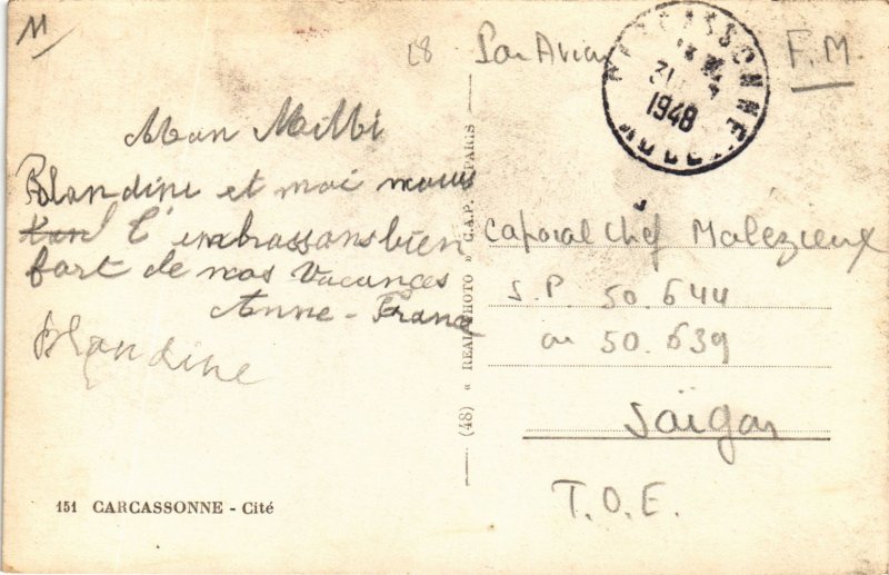 CPA Carcassonne Cite FRANCE (1012962)