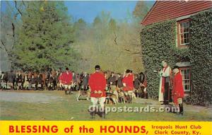 Blessing of the Hounds, Iroquois Hunt Club Hunting Unused 