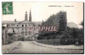 Old Postcard Clermont (Oise) The Civil Hospice