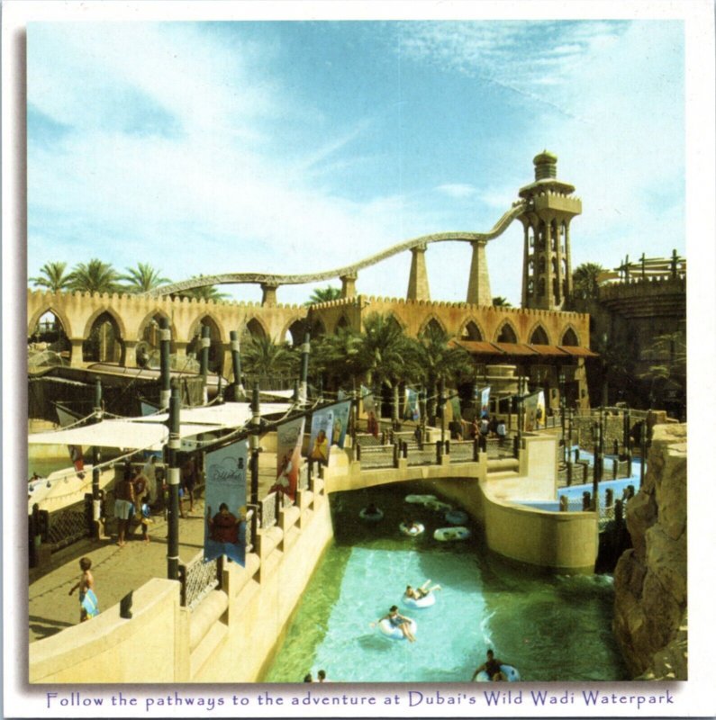 Postcard UAE - Dubai - Wild Wadi Waterpark 