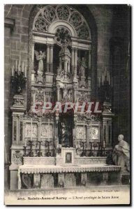 Old Postcard Sainte Anne of Auray The privileged altar of St. Anne