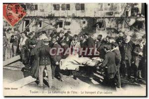 Old Postcard Funerals Toulon The catastrophe of Jena Transportation d & # 39u...