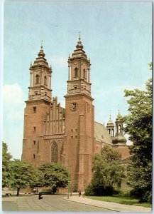 c1970s Poznan Poland Bazylika archikatedralna Gothic Cathedral Chrome 4x6 PC M20