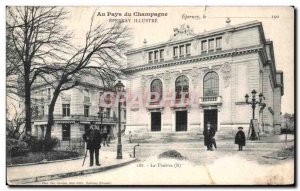 Old Postcard In the Land of Epernay Champagne Illustrious