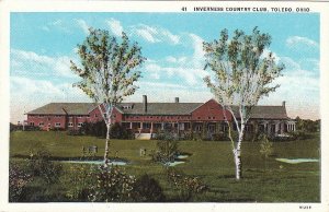 Postcard Inverness Country Club Toledo OH