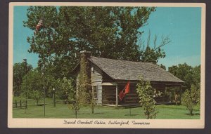 Tennessee - Rutherford - David Crockett Cabin located on Highway 45 W - Chrome